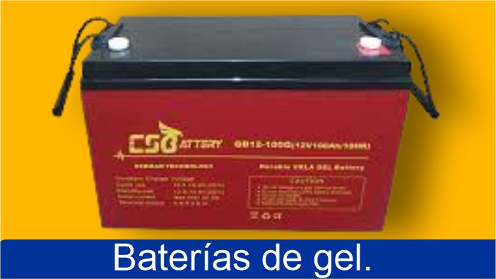 bateria de gel panel solar pro tecno solar pro